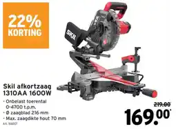 GAMMA Skil afkortzaag 1310AA aanbieding