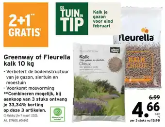 GAMMA Greenway of Fleurella Kalk aanbieding