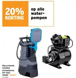 GAMMA Gamma Dompelpomp DP-400 aanbieding