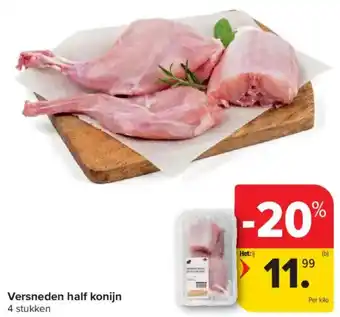 Carrefour Market Versneden Half Konijn aanbieding