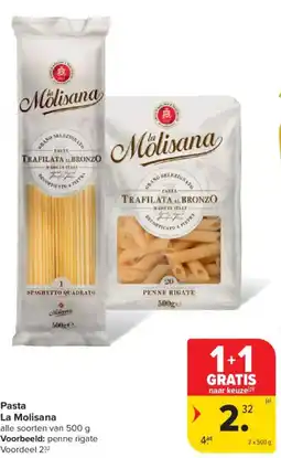 Carrefour Market Pasta La Molisana aanbieding