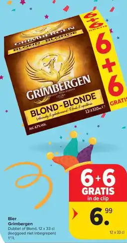 Carrefour Market Grimbergen bier aanbieding