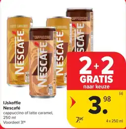 Carrefour Market Nescafé IJskoffie aanbieding