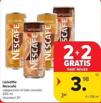 Carrefour Market Nescafé IJskoffie aanbieding