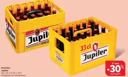 Carrefour Market Jupiler krat bier aanbieding