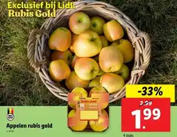 Lidl Appelen rubis gold aanbieding