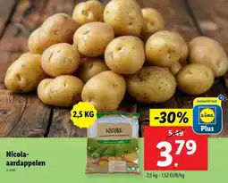 Lidl Nicola aardappelen aanbieding