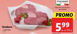 Lidl Ossobuco aanbieding