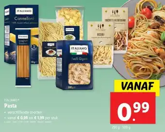 Lidl Italiamo pasta aanbieding