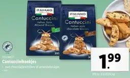 Lidl Italiamo cantuccinikoekjes aanbieding