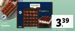 Lidl Italiamo tiramisu aanbieding