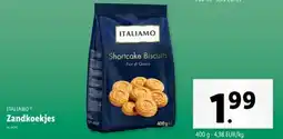 Lidl Italiamo zandkoekjes aanbieding