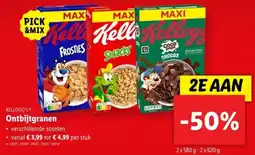 Lidl Kellogg's ontbijtgranen aanbieding