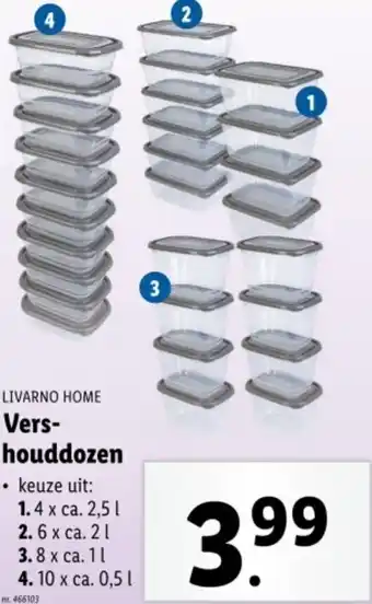 Lidl Livarno home vers houddozen aanbieding