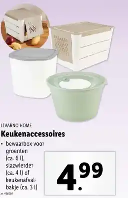 Lidl Livarno home keukenaccessoires aanbieding