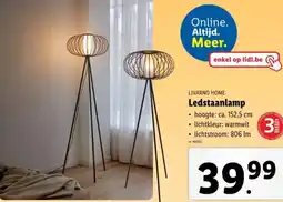 Lidl Livarno home ledstaanlamp aanbieding