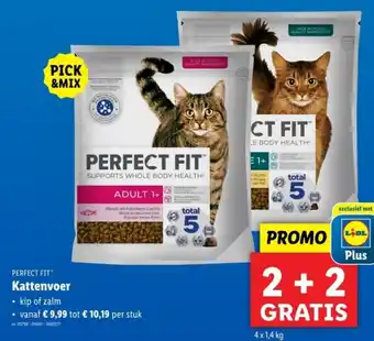 Lidl Perfect fit  kattenvoer aanbieding