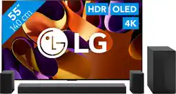 Coolblue LG OLED55G45LW (2024) + Barre de Son aanbieding