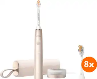 Coolblue Philips Sonicare Prestige 9900 HX9992/11 + Premium All-in-one Brossettes (8 pièces) aanbieding