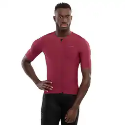 Decathlon Heren Wielrennen ultralichtgewicht wielershirt SRX PRO Dirty Kanza Bordeaux aanbieding