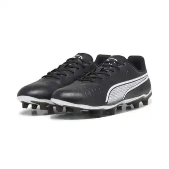 Decathlon KING MATCH FG/AG voetbalschoenen PUMA Black White aanbieding