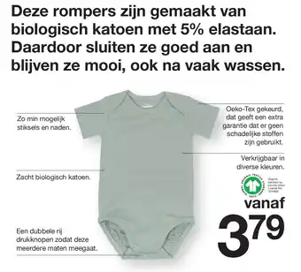 Zeeman Deze rompers zijn gemaakt aanbieding