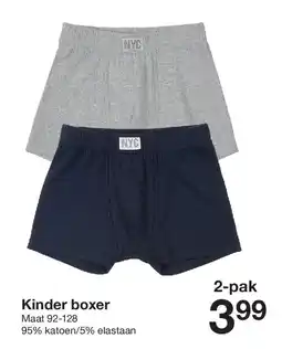 Zeeman Kinder boxer aanbieding