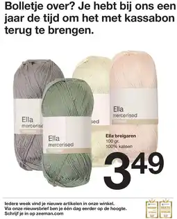 Zeeman Ella breigaren aanbieding