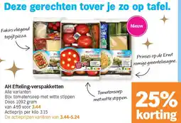 Albert Heijn AH Efteling-verspakketten aanbieding