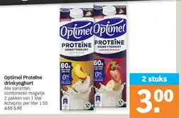Albert Heijn Optimel Proteïne drinkyoghurt aanbieding