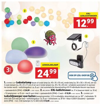 Lidl Ledsolarlamp aanbieding