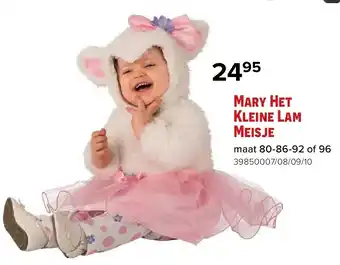 Euroshop Mary Het Kleine Lam Meisje aanbieding