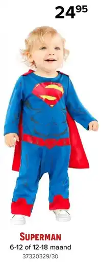 Euroshop Superman 6-12 of 12-18 maand aanbieding