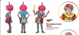 Euroshop Regenboog Clown Meisje aanbieding