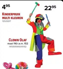 Euroshop Clown Olaf aanbieding