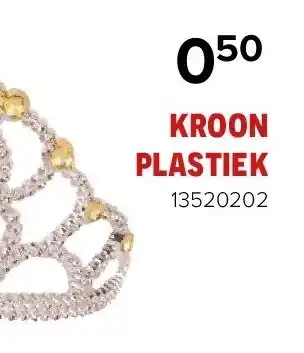 Euroshop kroon plastiek aanbieding