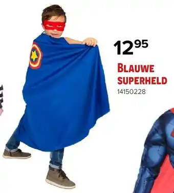 Euroshop Blauwe superheld aanbieding