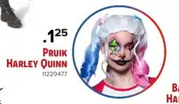 Euroshop Pruik Harley Quinn aanbieding