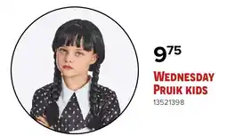 Euroshop Wednesday Pruik kids aanbieding