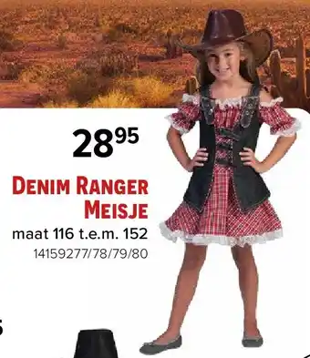 Euroshop Denim Ranger Meisje aanbieding