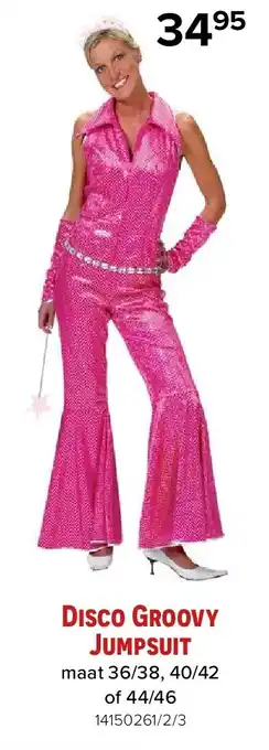 Euroshop Disco Groovy Jumpsuit aanbieding