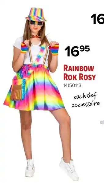 Euroshop Rainbow Rok Rosy aanbieding