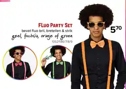 Euroshop FLuo Party Set aanbieding