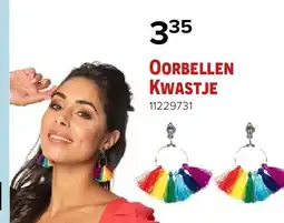 Euroshop Oorbellen Kwastje aanbieding