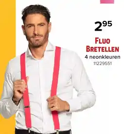 Euroshop Fluo Bretellen aanbieding