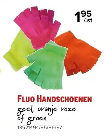 Euroshop Fluo Handschoenen aanbieding