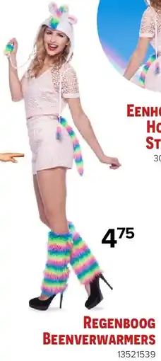 Euroshop Regenboog Beenverwarmers aanbieding