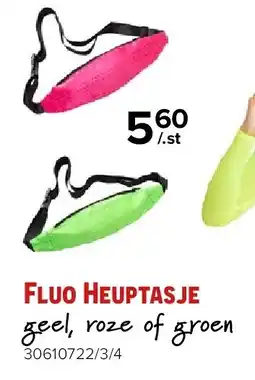 Euroshop Fluo Heuptasje aanbieding