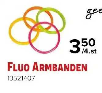 Euroshop Fluo Armbanden aanbieding