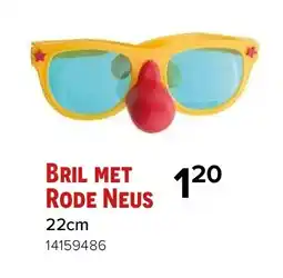 Euroshop Bril met Rode Neus aanbieding